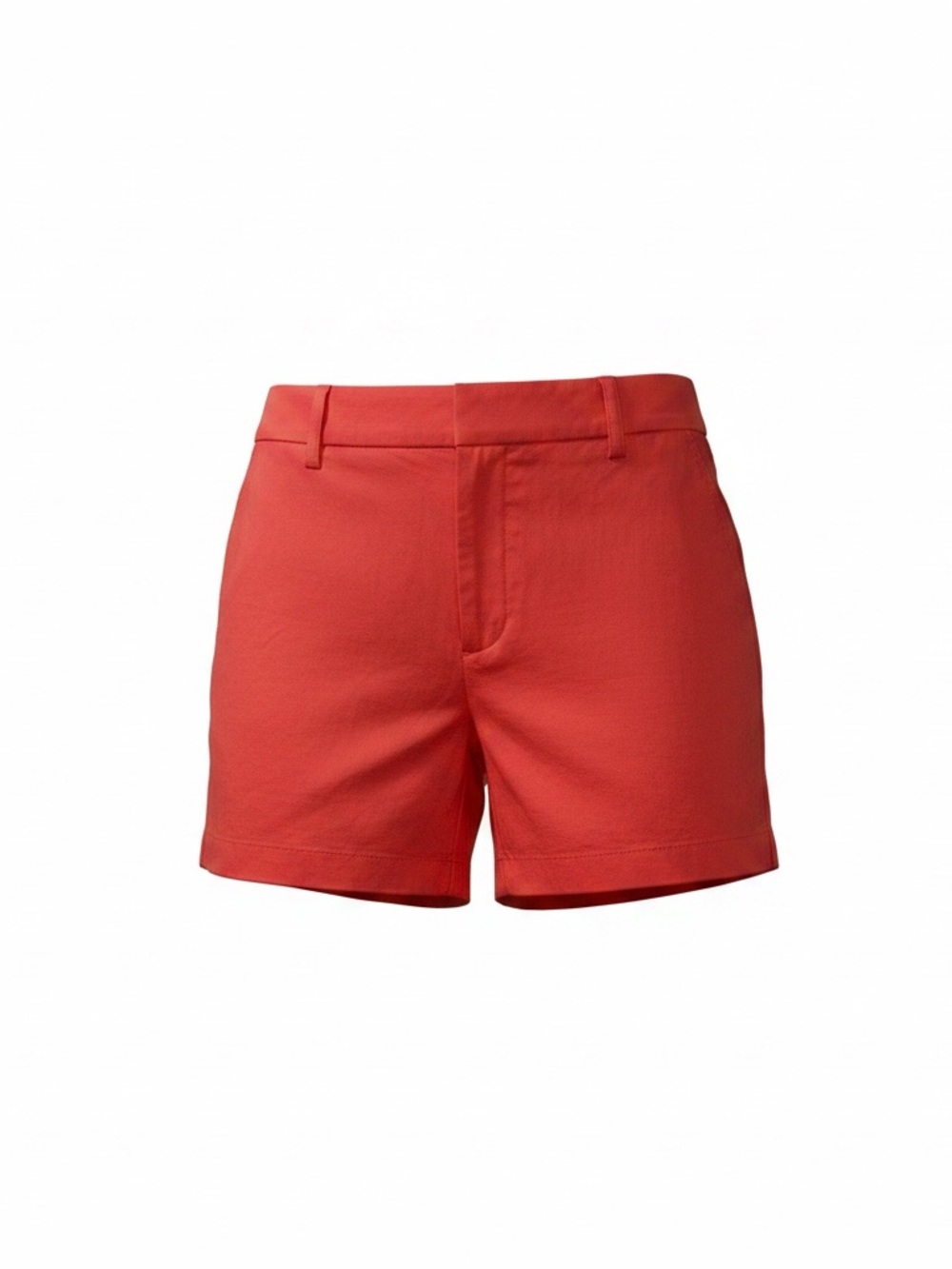 British Khaki Coral Chino Mid-Rise Shorts Size 4